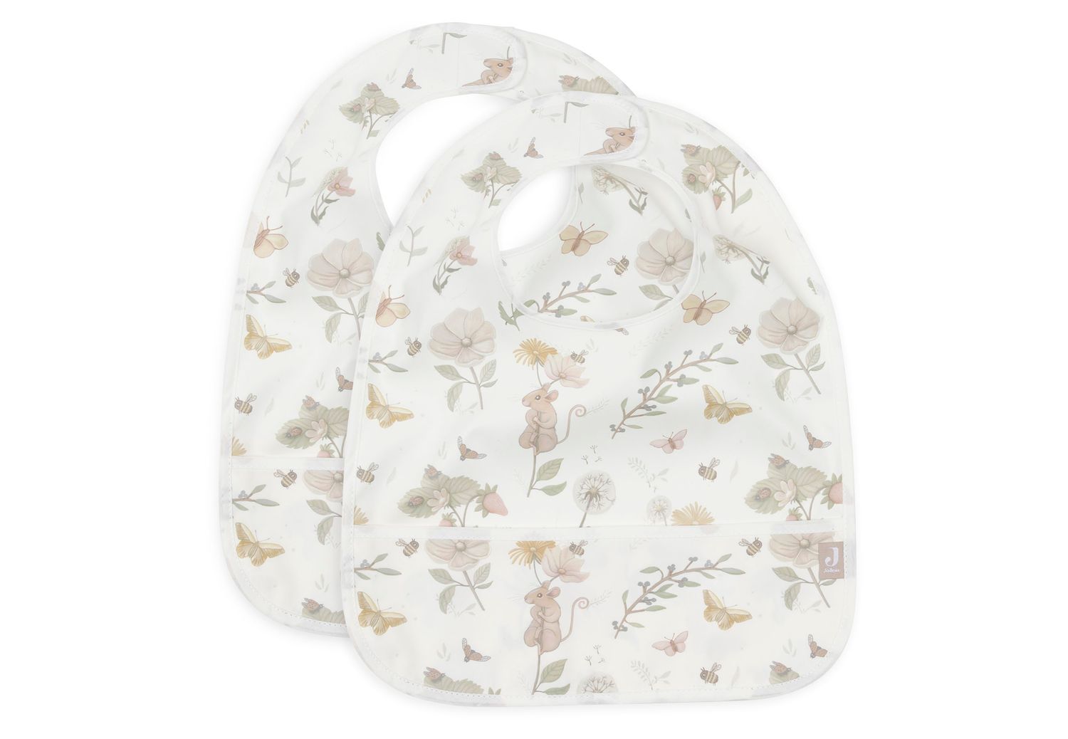 Jollein | Slab Waterproef | Dreamy Mouse | 2 Stuks