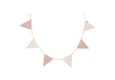 Jollein | Vlaggenlijn | 200x17cm | Wild Rose/Ivory