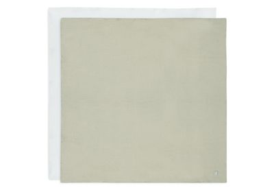 Jollein | Hydrofiele Doek 115x115cm | Olive Green /Ivory | 2 St