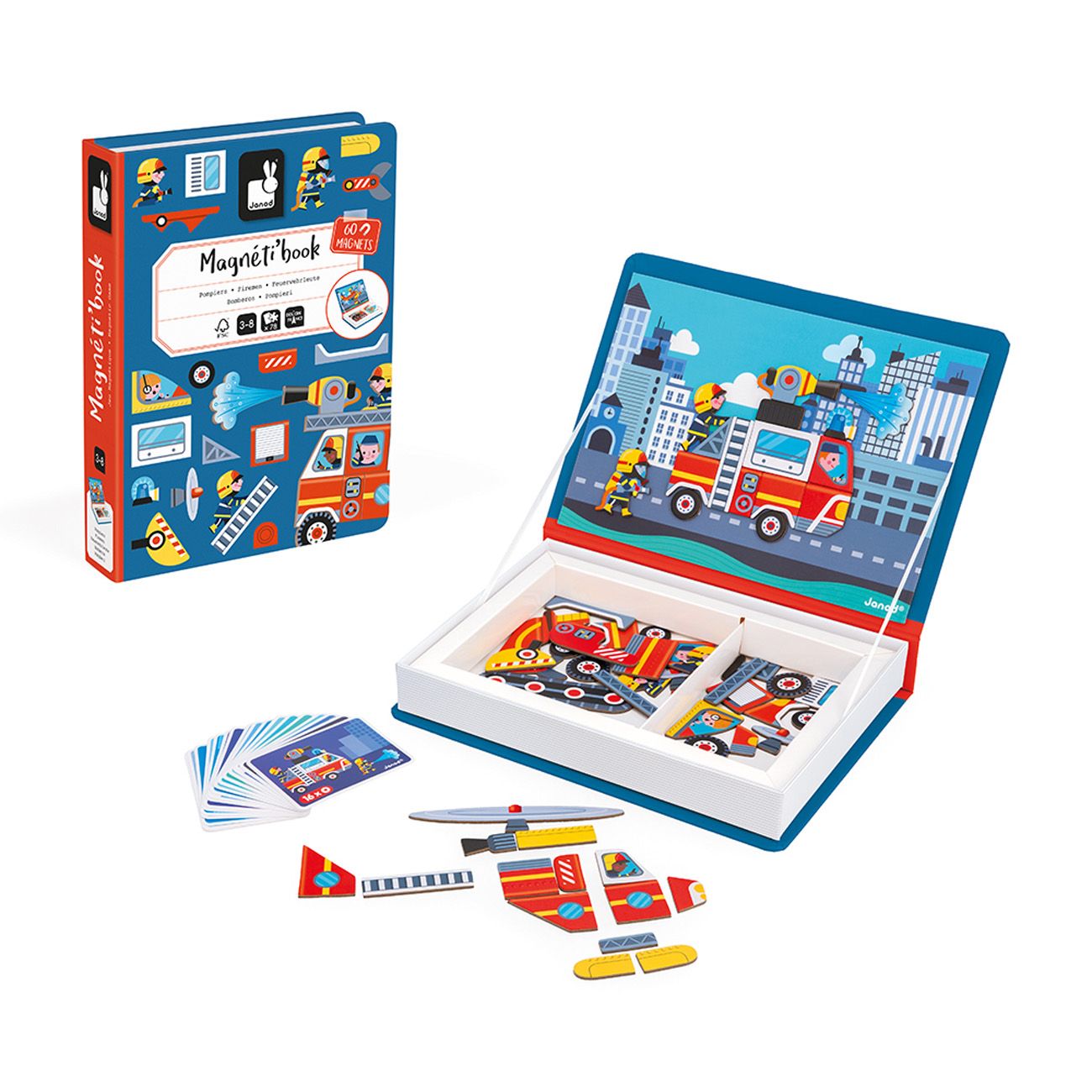 Janod | Magnetibook | Brandweer