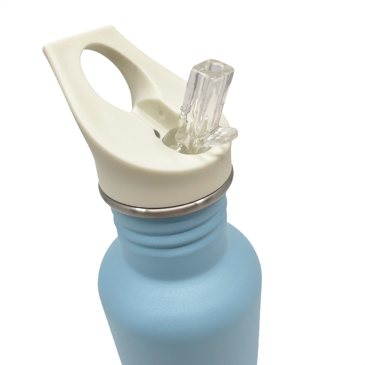 Smikkels | RVS Thermos Drinkfles 350ml | Blauw