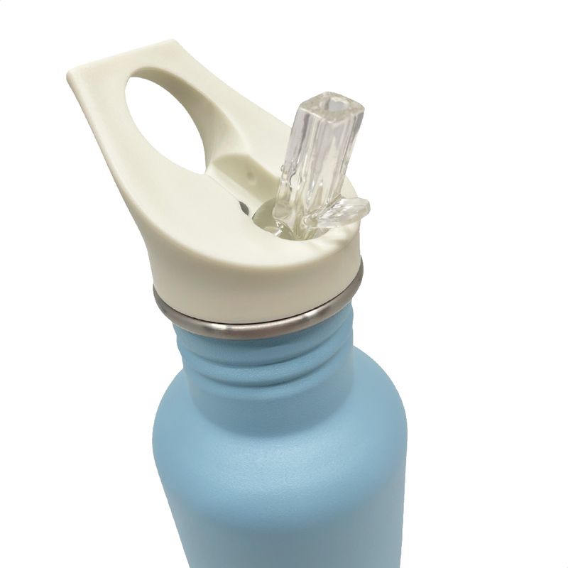 Smikkels | RVS Thermos Drinkfles 350ml | Blauw