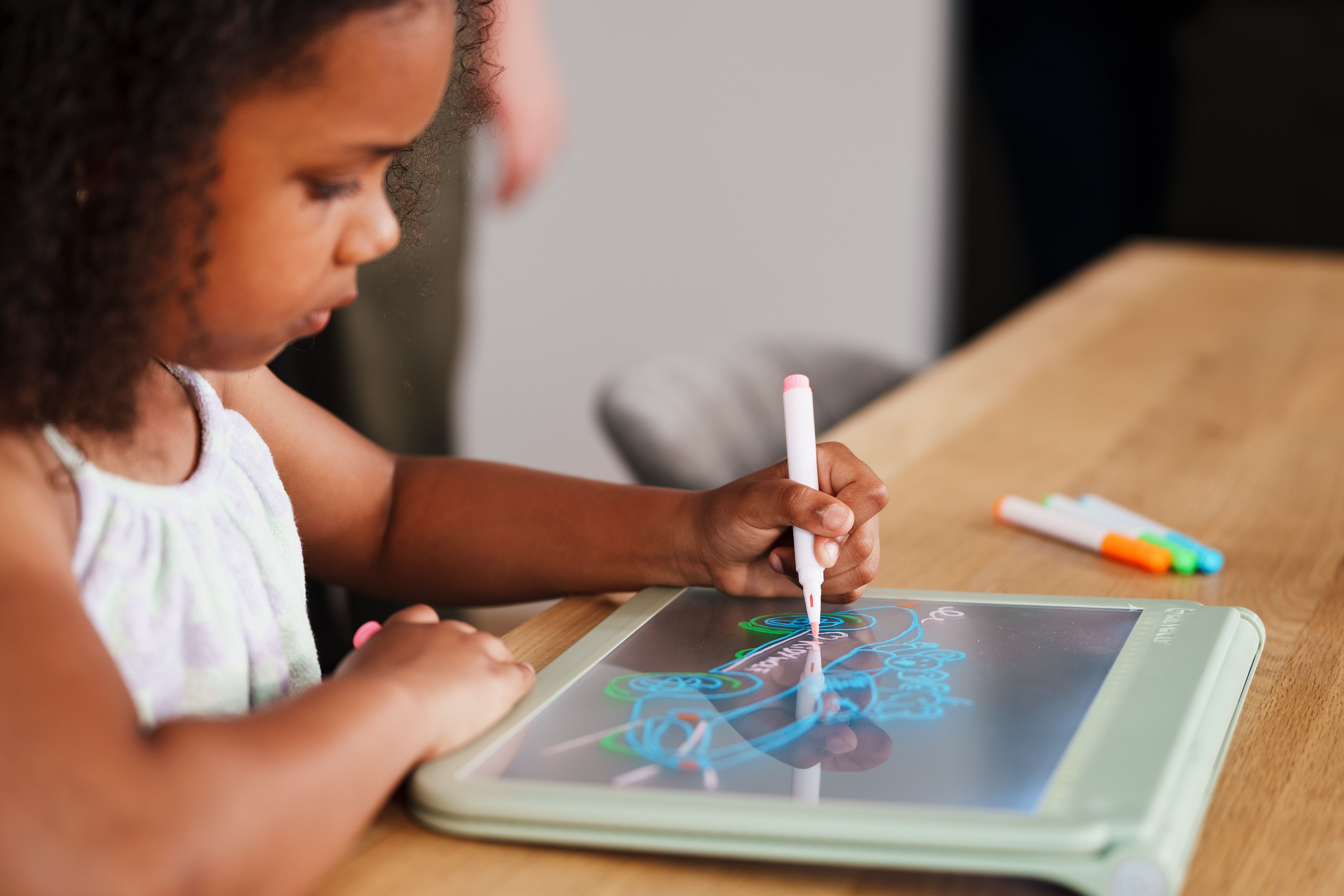 Kidywolf | Lichtgevende Schrijf en Teken tablet | Kidydraw Pro