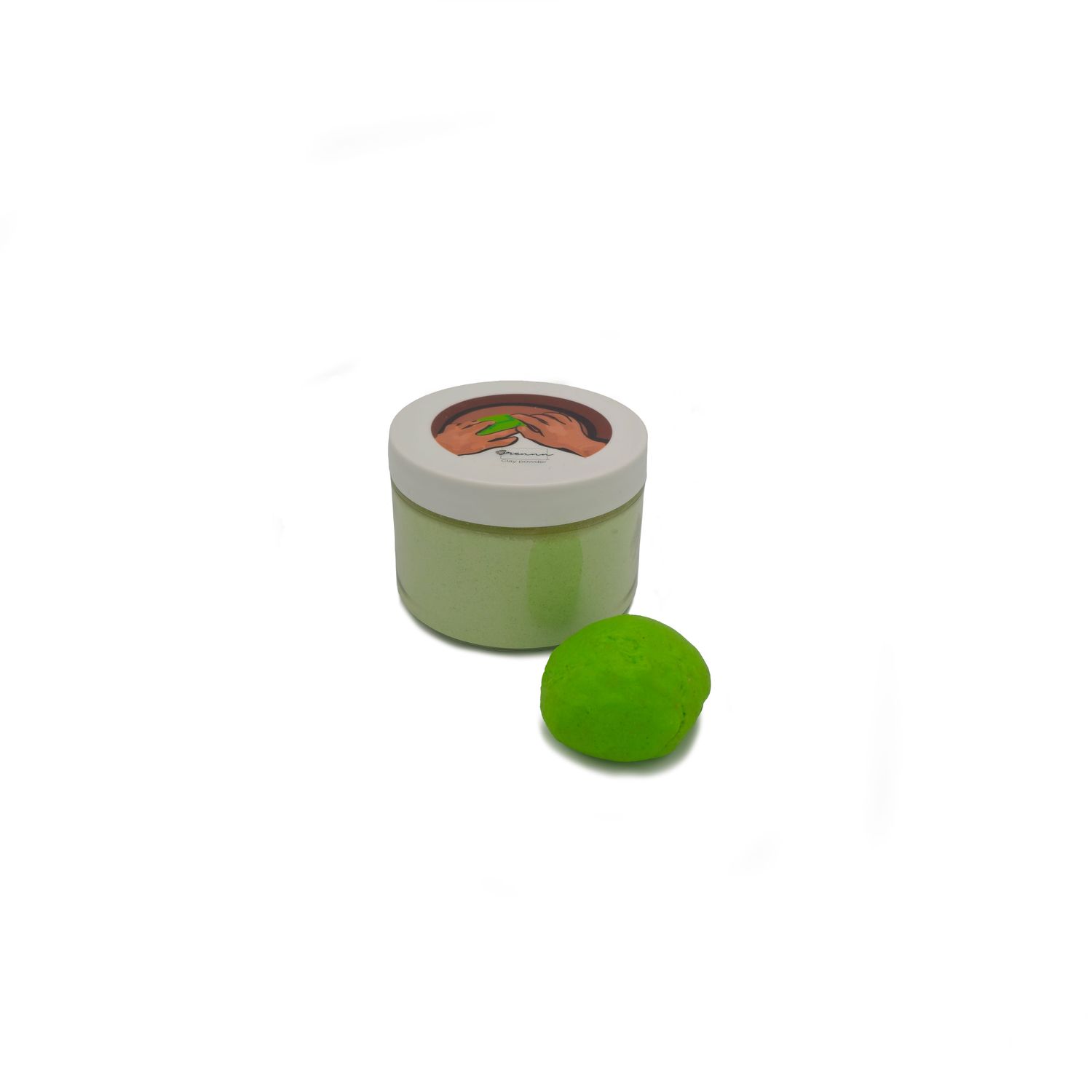 Grennn | Maak je eigen klei | Groen
