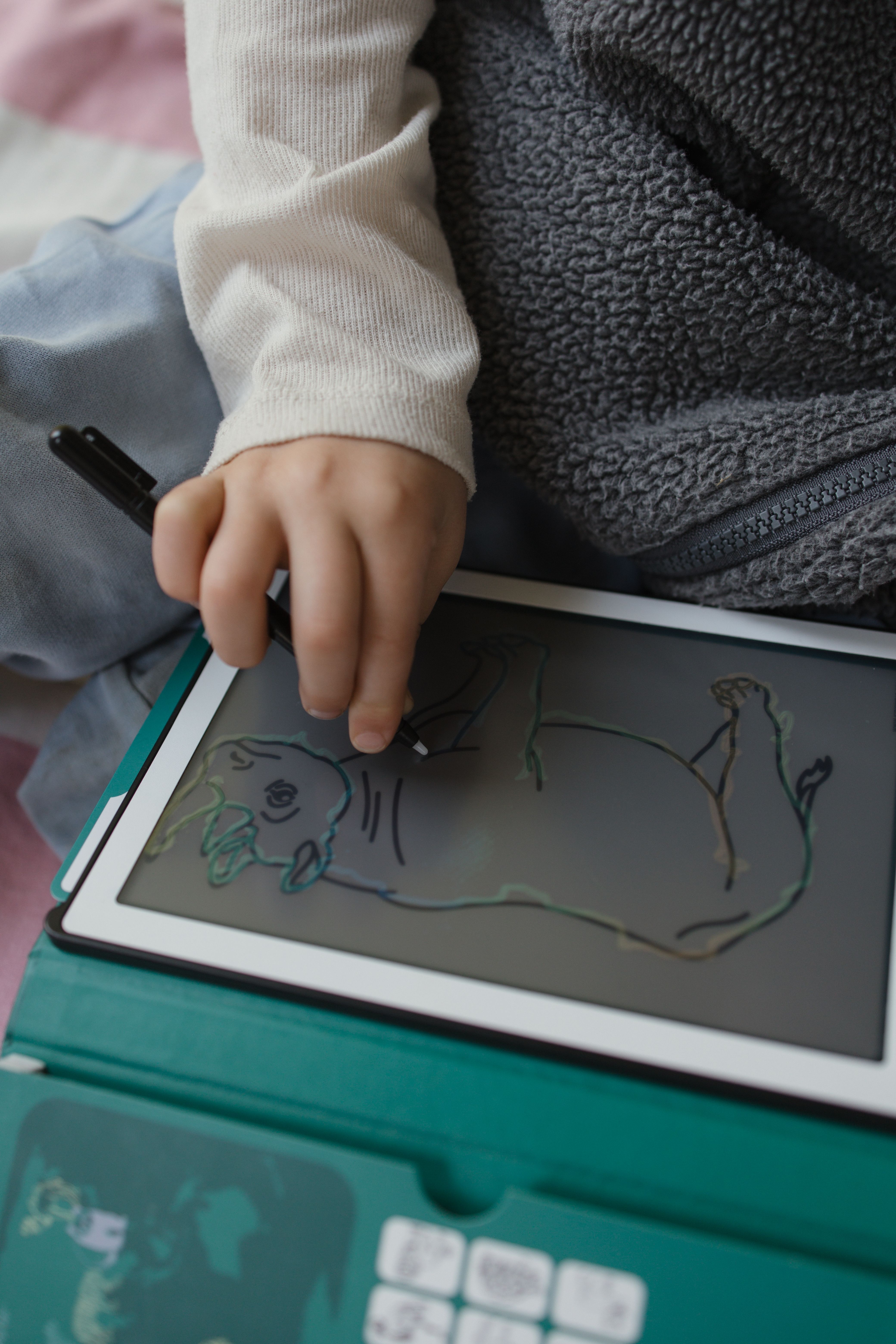 Kidywolf | Tekenbord | Kidydraw Mini | Dieren over de wereld