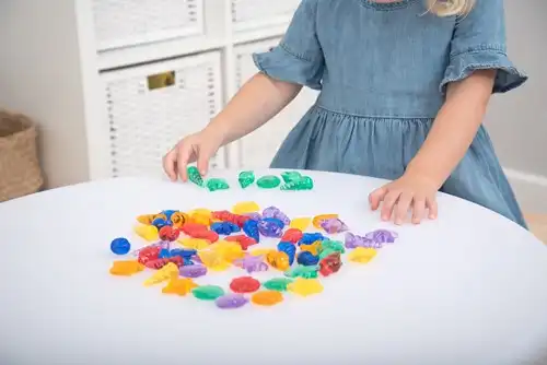 Tickit | Doorschijnende Gekleurde Schelpen | 72 Stuks