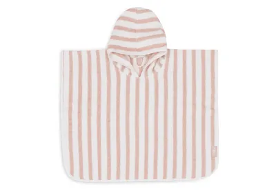 Jollein | Badponcho | Stripe Terry Wild Rose | GOTS