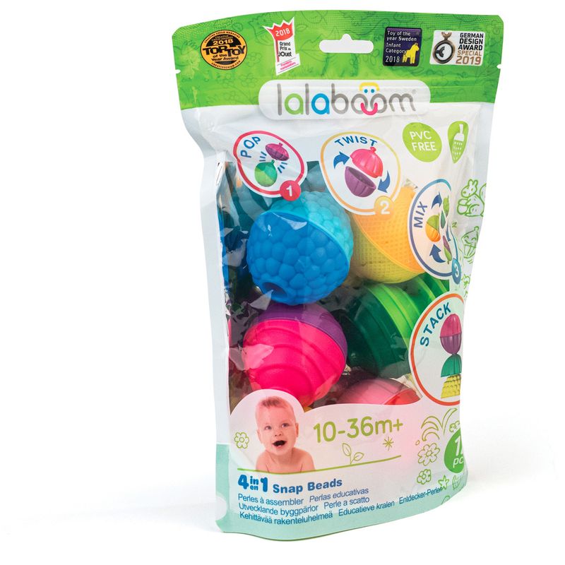 Lalaboom | Educatieve Kralen | 12 Stuks