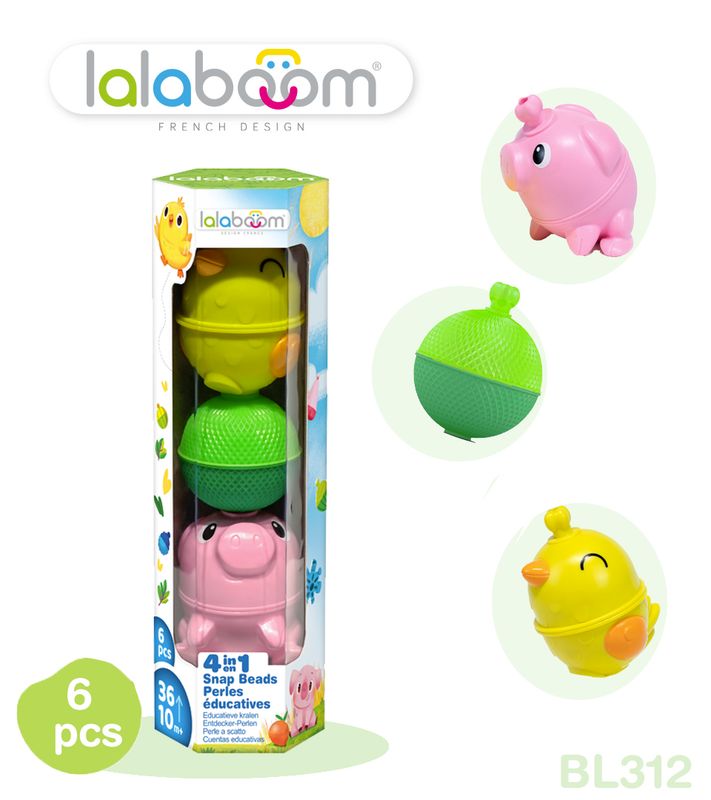 Lalaboom | Set Dieren 6 St. | Kip en Varken