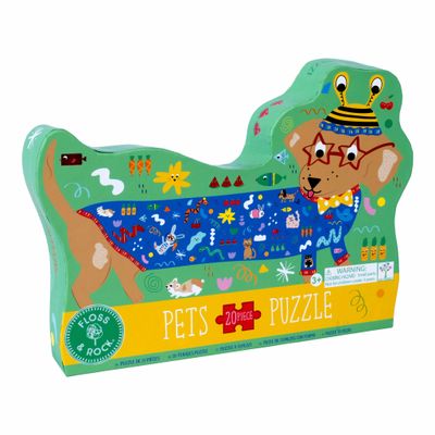 Floss & Rock | Puzzel Dieren | 20 St.