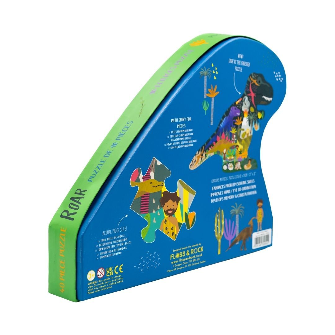 Floss & Rock | Puzzel Dinosaurus | 40 St.