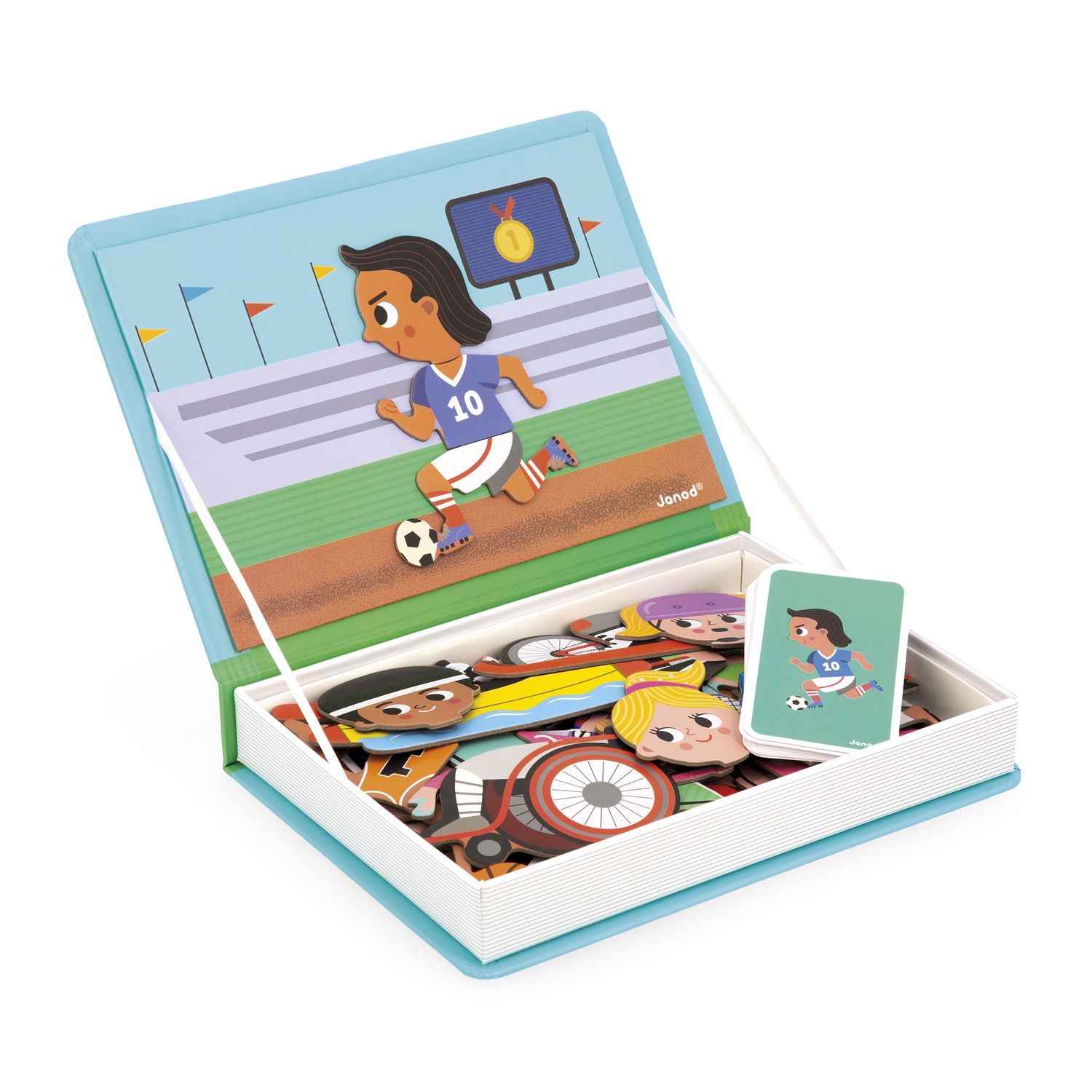 Janod | Magnetibook | Sporten