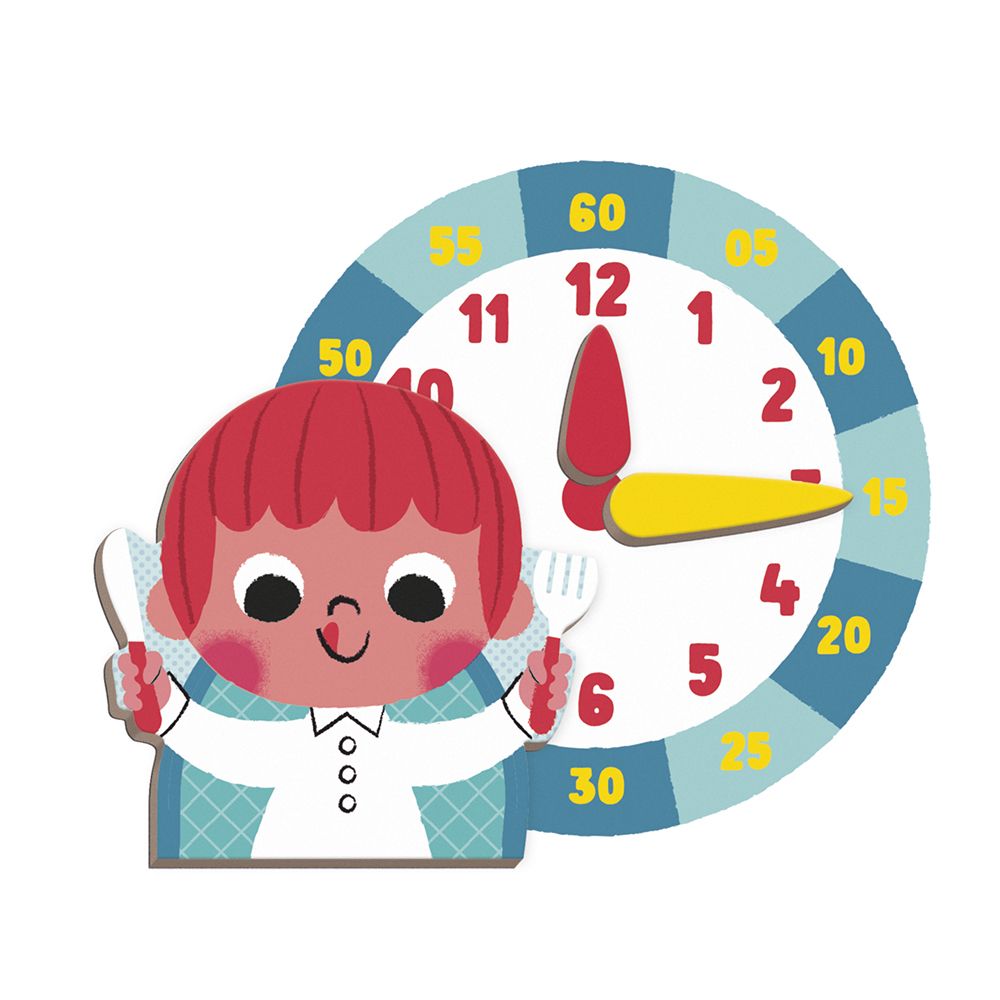 Janod | Magnetibook | Klok Kijken