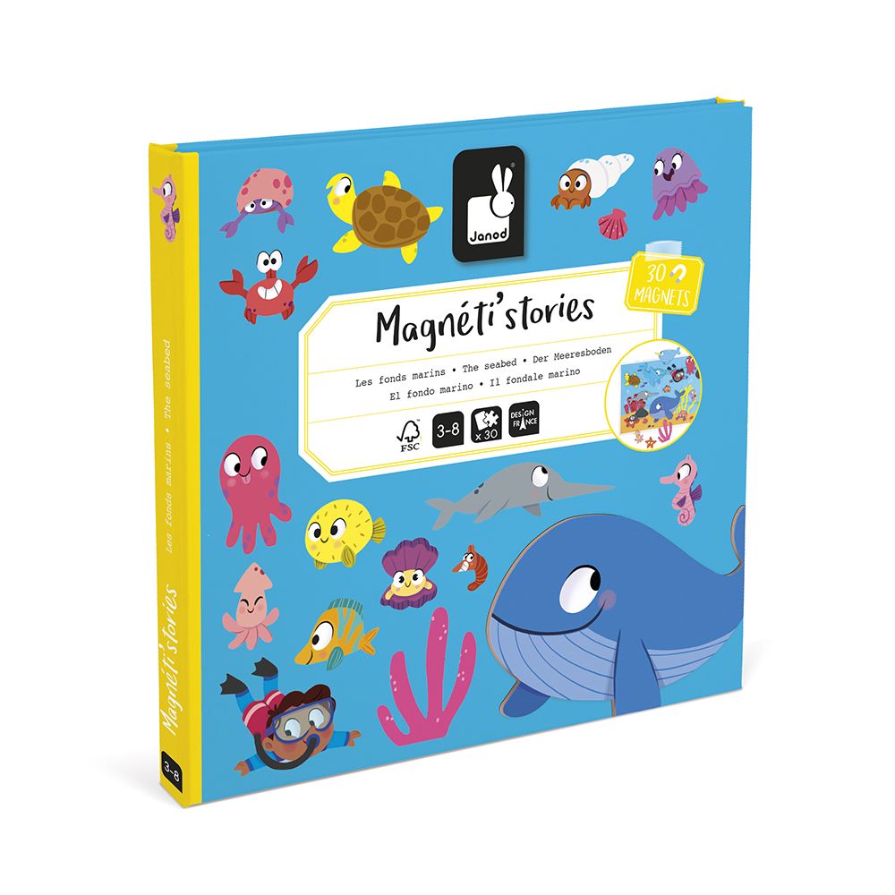 Janod | Magneti Stories | Zeedieren