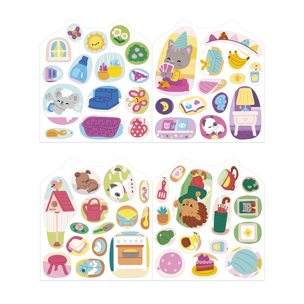 Janod | Stickers | Het Huis 200 St.