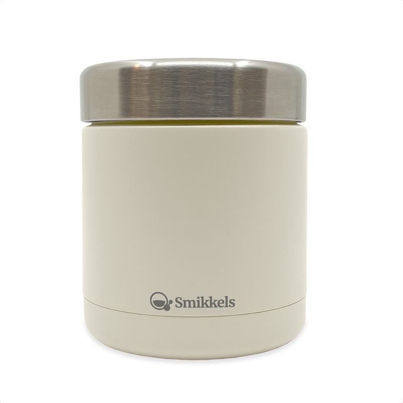 Smikkels | Thermos Lunchbakje | Zacht Wit