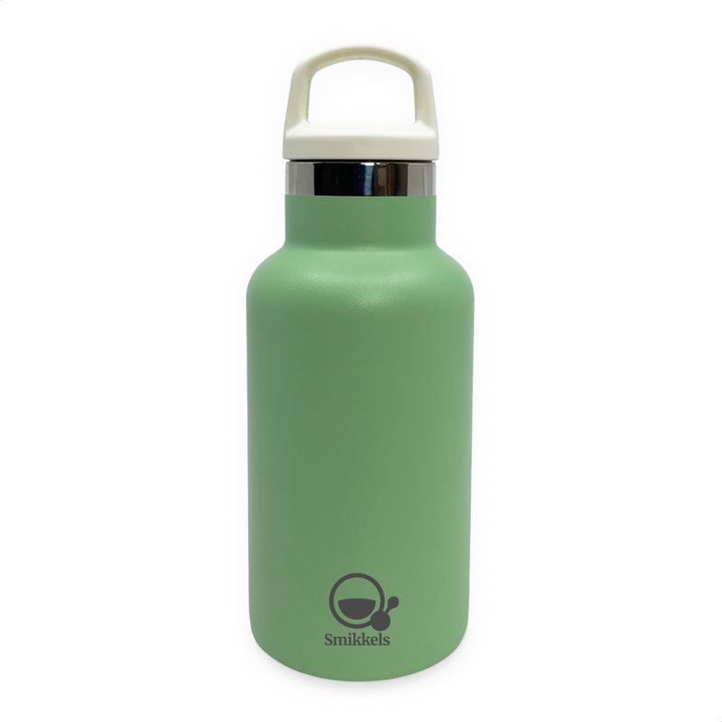 Smikkels | RVS Thermos Drinkfles 350ml | Groen