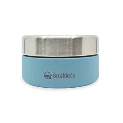Smikkels | RVS Fruitbakje 280ml | Blauw