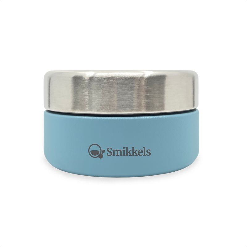 Smikkels | RVS Fruitbakje 280ml | Blauw
