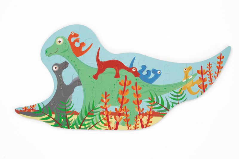 Scratch | Contour Puzzel | Dino | 30 st