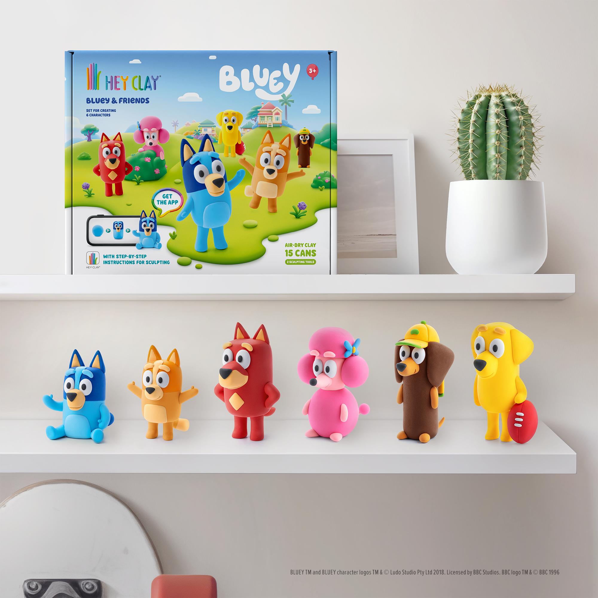 Hey Clay | Limited Bluey Serie | Bluey & Friends | 15 St.