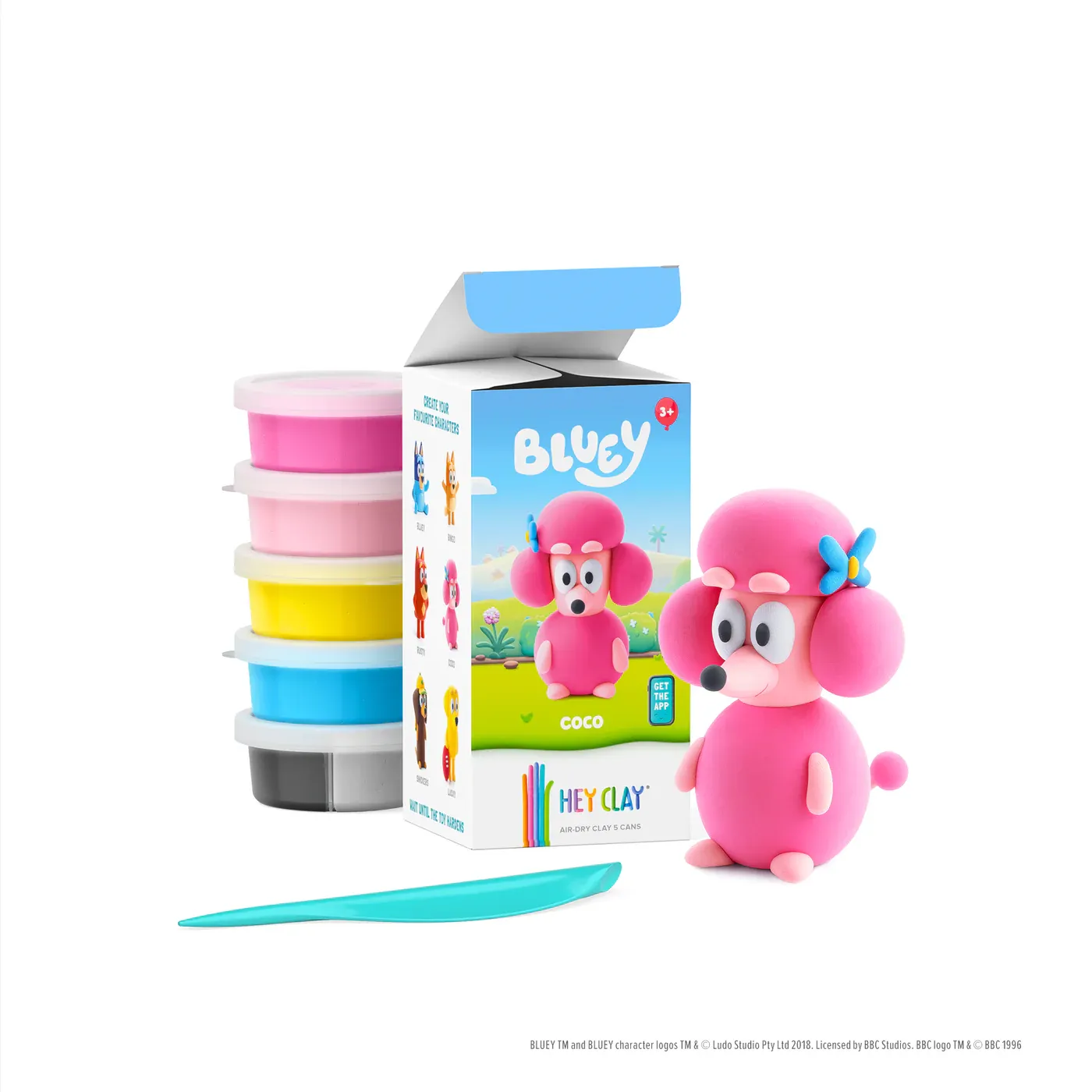Hey Clay | Limited Bluey Serie | Coco |  5 St.