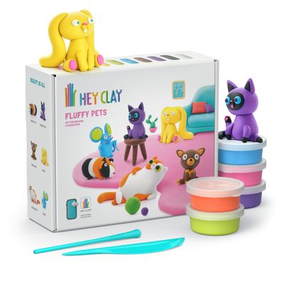 Hey Clay | Fluffy Dieren | 15 St.