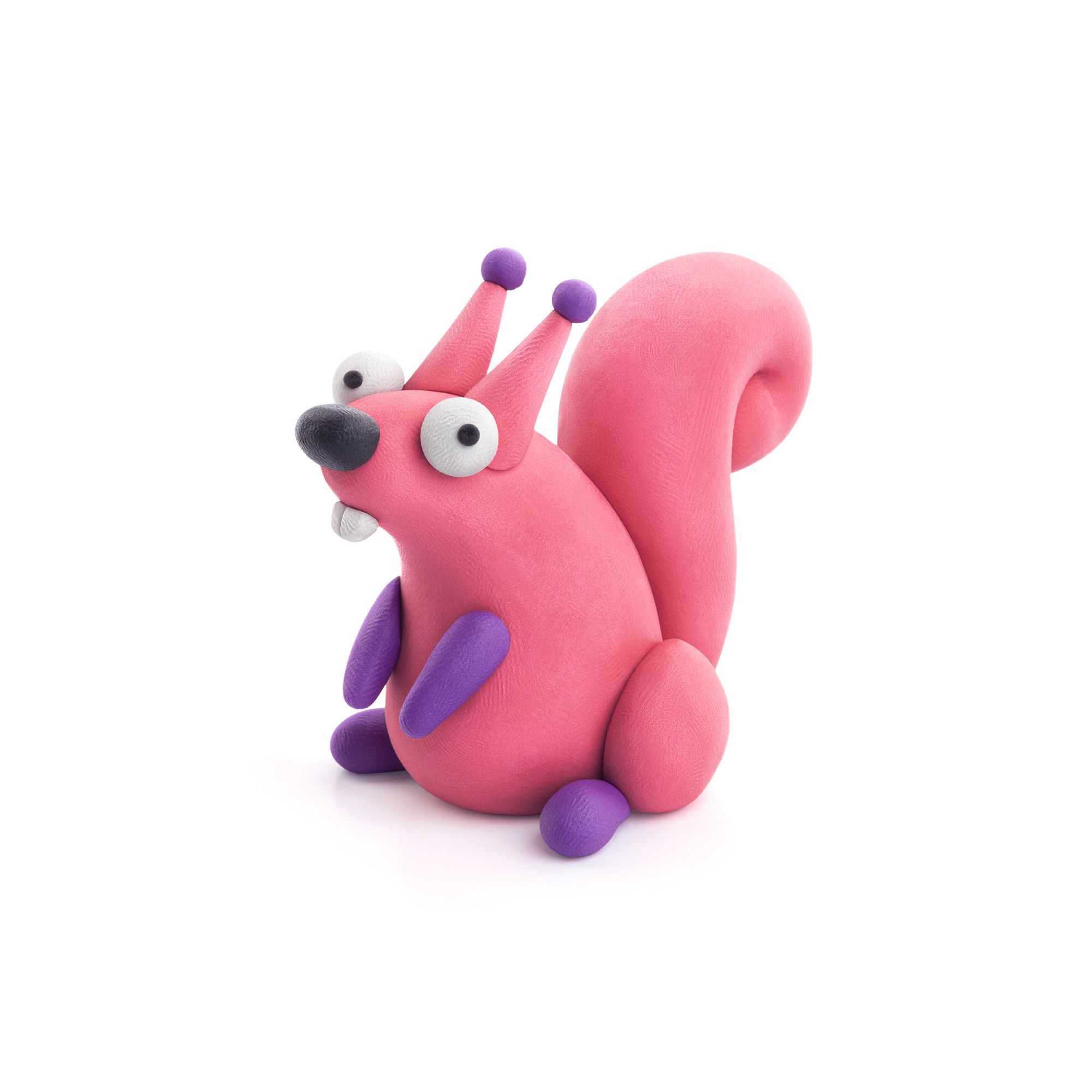 Hey Clay | Bos Dieren | Eekhoorn | 3 St.