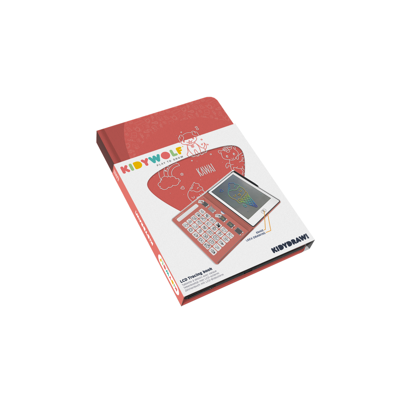 Kidywolf | Tekenbord | Kidydraw Mini | Kawaï