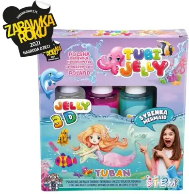 Tuban | Tubi Jelly Set 3 kleuren | Zeemeermin