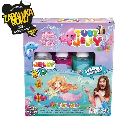 Tuban | Tubi Jelly Set 3 kleuren | Zeemeermin