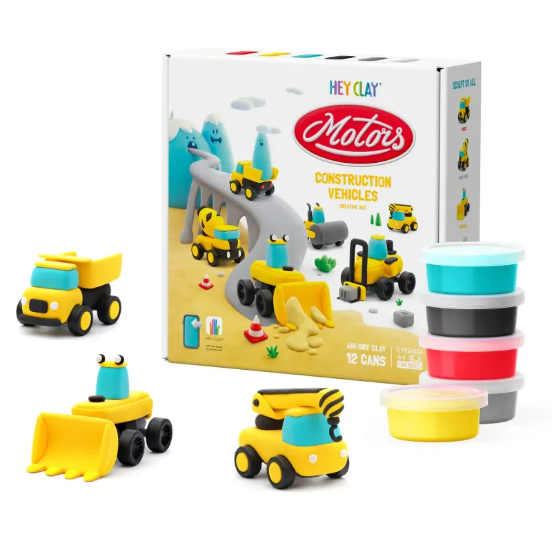 Hey Clay | Bouwvoertuigen | 12 St.