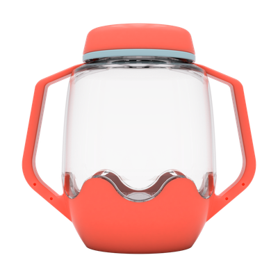 Glo Pals | Sensorische Beker | Koraal-Rood