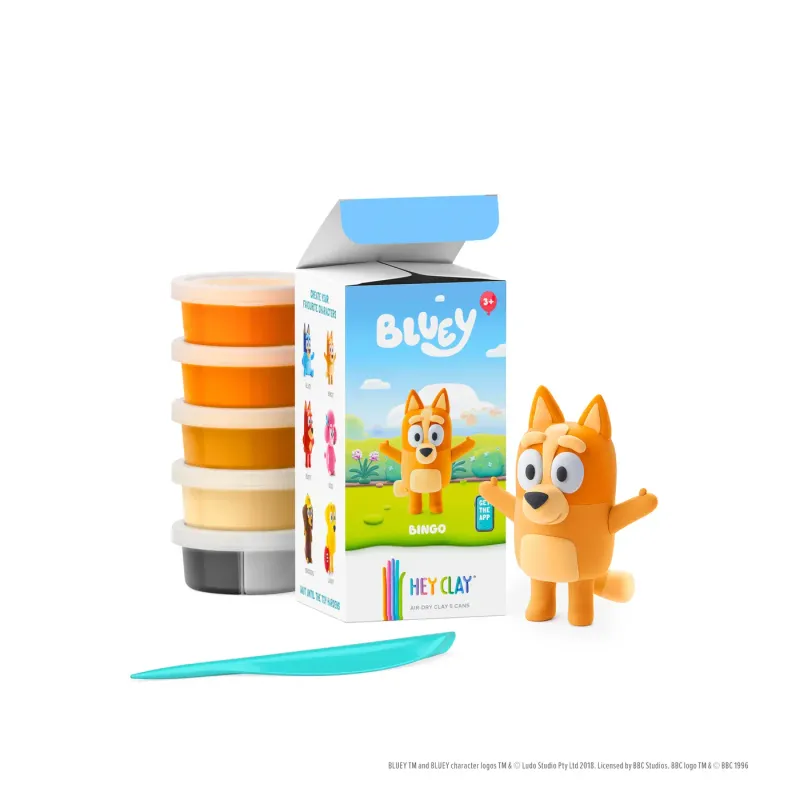Hey Clay | Limited Bluey Serie | Bingo |  5 St.