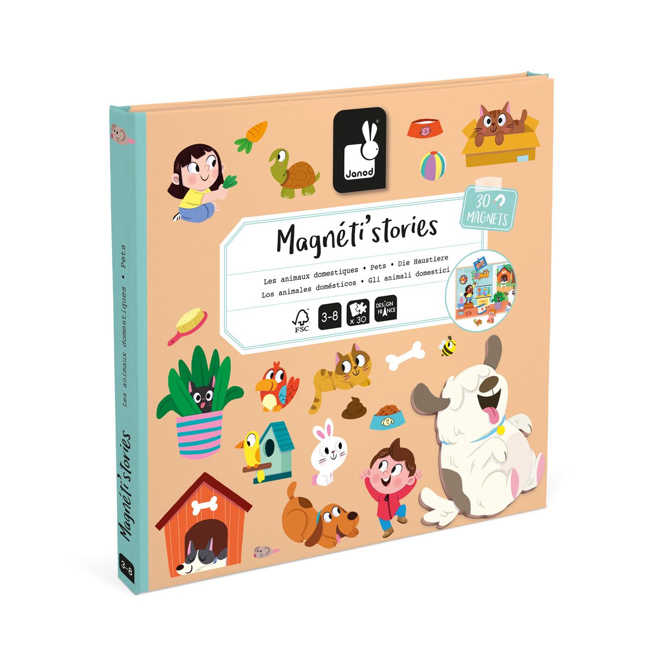 Janod | Magneti Stories | Huisdieren Janod | Magneti Stories | Huisdieren