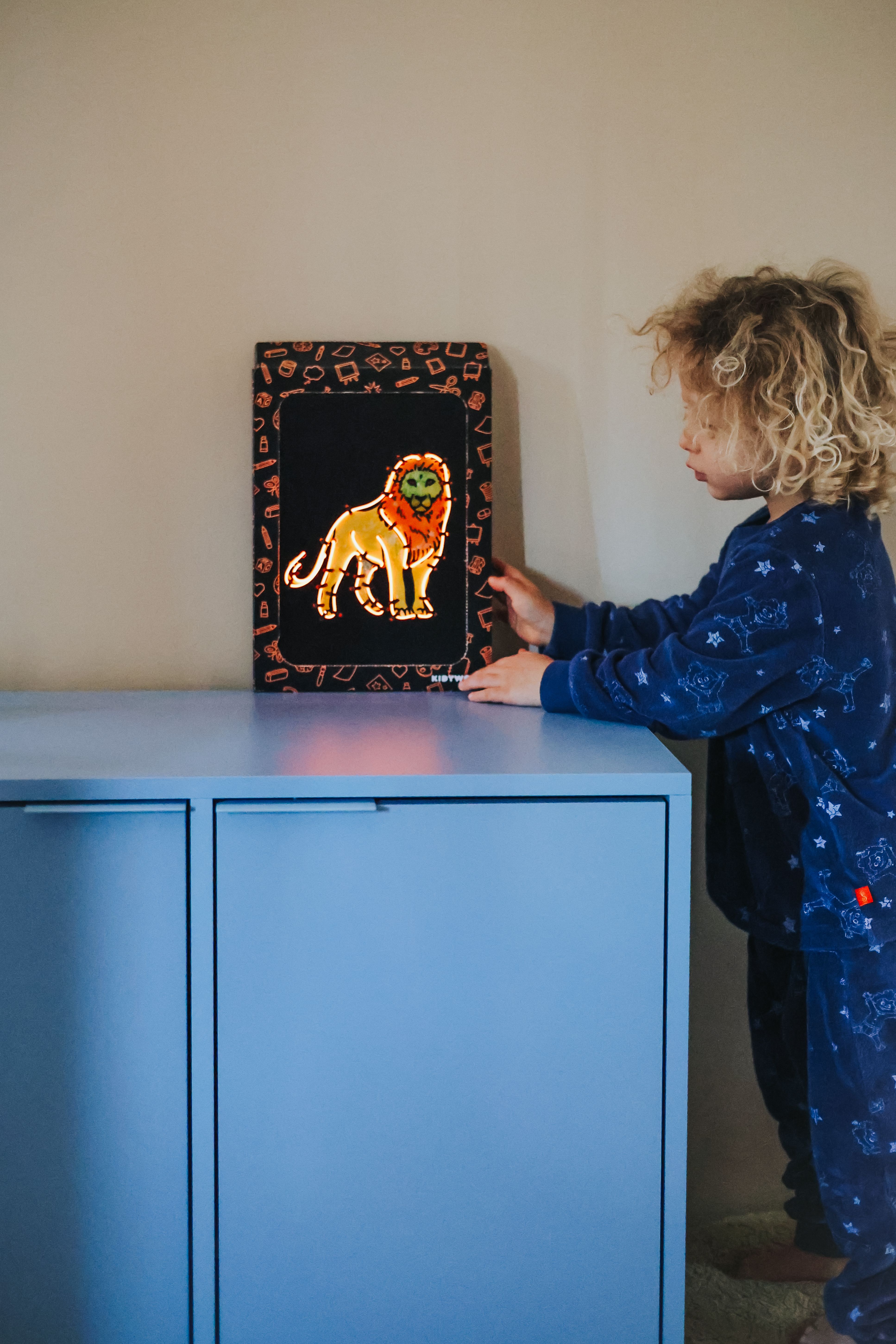 Kidywolf | Kidyneon | Verlichte Knutselset | Dieren