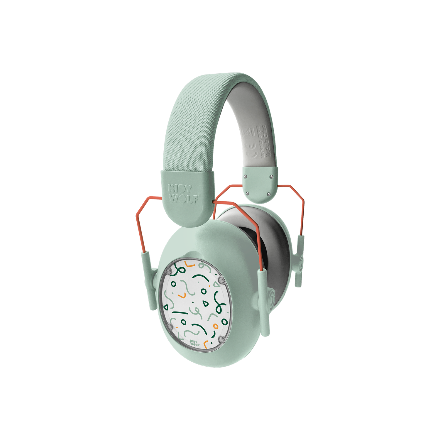 Kidywolf | Geluiddempende Hoofdtelefoon | KidyNoise | Groen