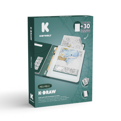 Kidywolf | Verlichte Tekenbord | K-Draw PAD | Meli Melo