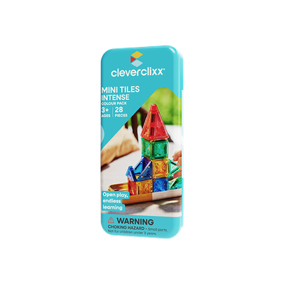 Cleverclixx | Travel Set| Mini Tegels Intens | 28 stuks Cleverclixx | Travel Set| Mini Tegels Intens | 28 stuks