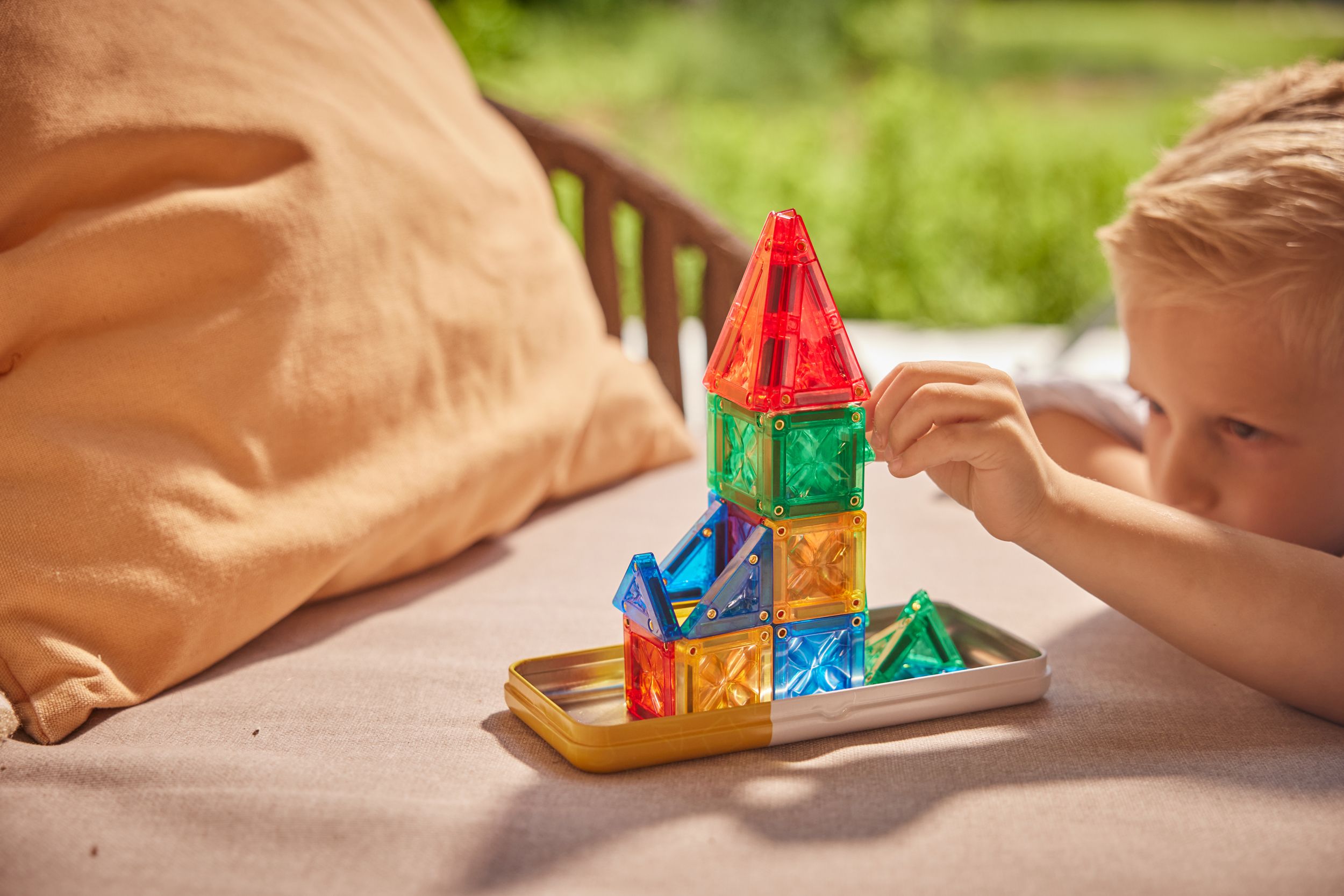 Cleverclixx | Travel Set| Mini Tegels Intens | 28 stuks
