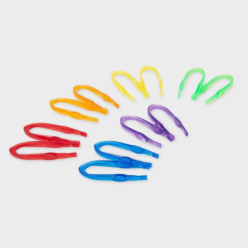 Tickit | Doorschijnende Kleuren Pincet | Per Stuk