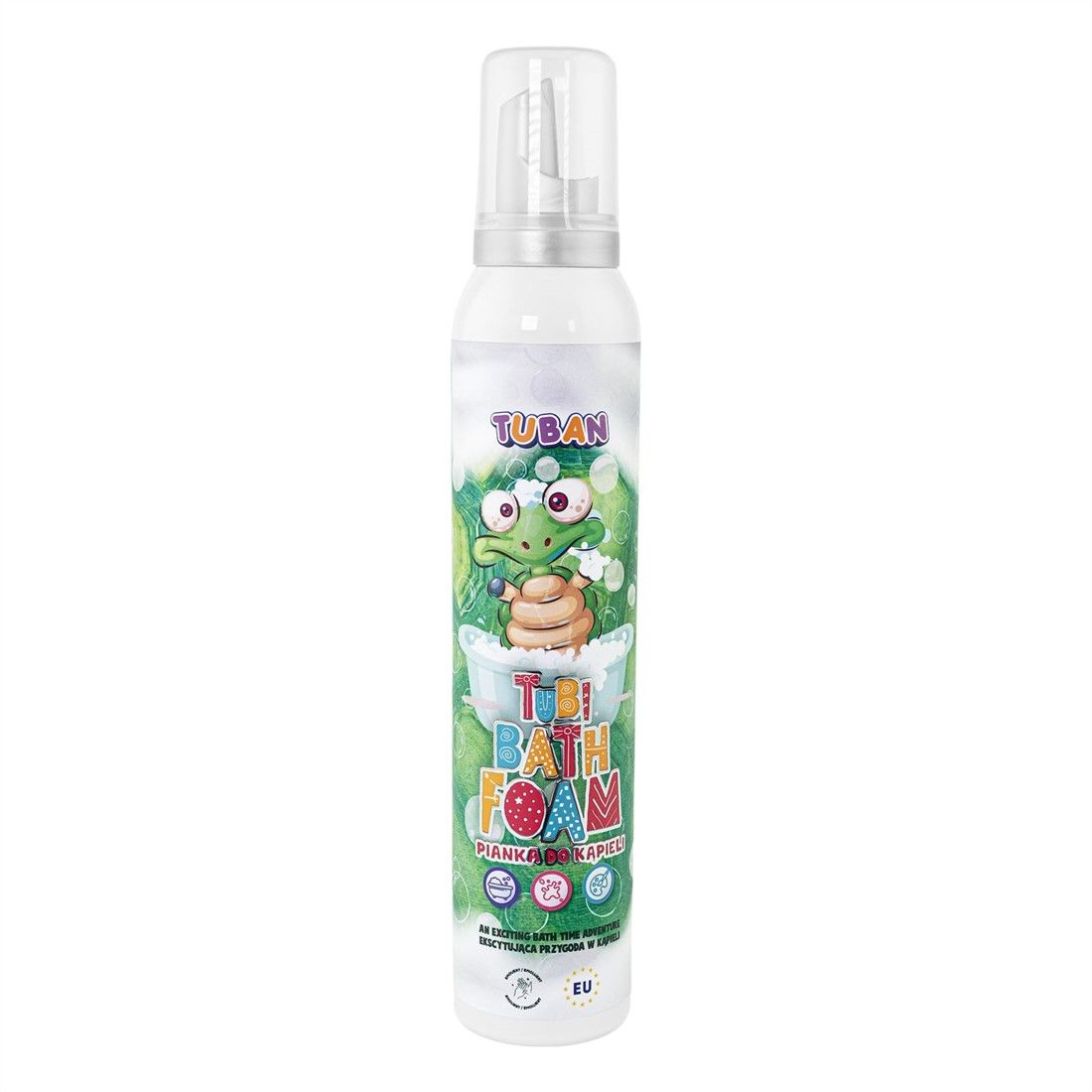 Tuban | Tubi | Multi Sensorisch Schuim | Groen | 200ml Tuban | Tubi | Multi Sensorisch Schuim | Groen | 200ml