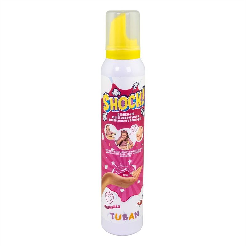 Tuban | Shock! | Multi Sensorische Foam Gel | Aardbei