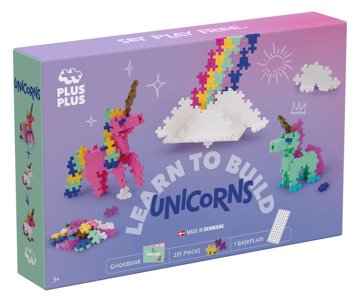 Plus Plus | Bouwstenen | Learn To Build | Eenhoorn Set | 275 Stuks