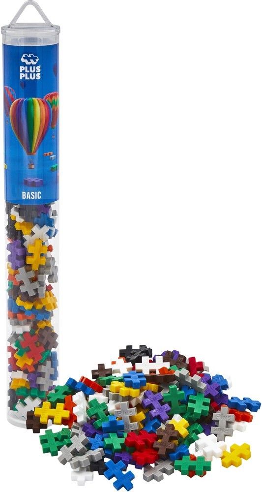Plus-Plus | Basis Kleuren | 100 St | Tube Plus-Plus | Basis Kleuren | 100 St | Tube
