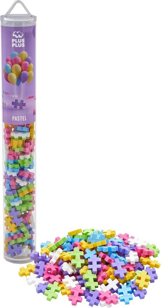 Plus-Plus | Pastel Kleuren | 100 St | Tube