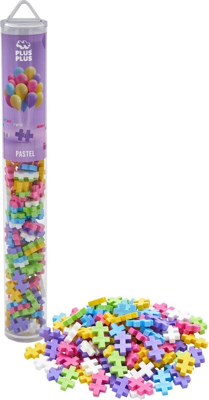 Plus-Plus | Pastel Kleuren | 100 St | Tube