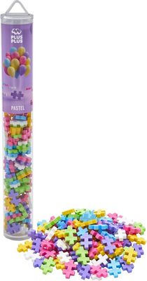 Plus-Plus | Pastel Kleuren | 100 St | Tube Plus-Plus | Pastel Kleuren | 100 St | Tube