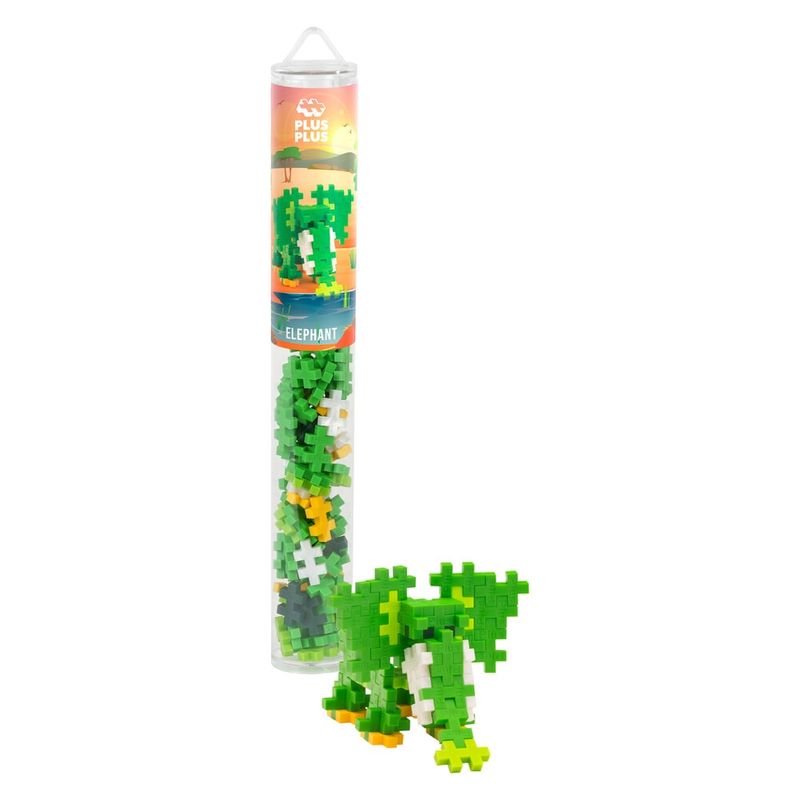Plus-Plus | Olifant | 100 St | Tube