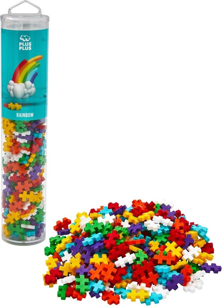 Plus-Plus | Regenboog Kleuren | 240 St | Tube